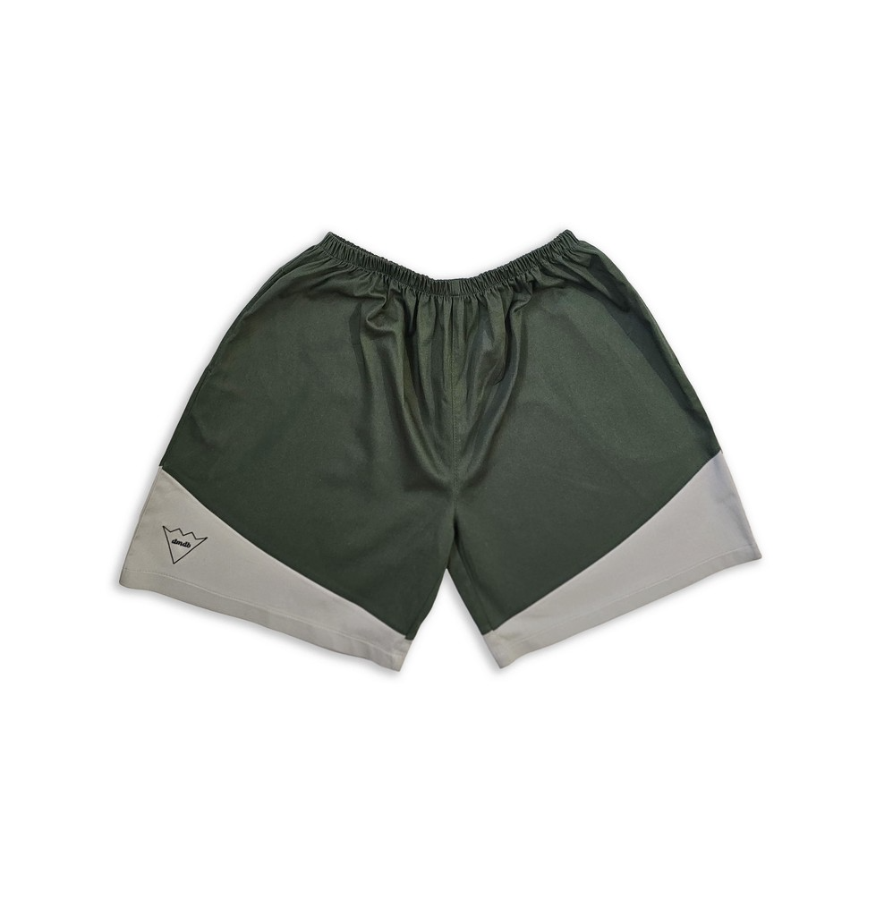 TWO-TONE LOOSE SHORTS